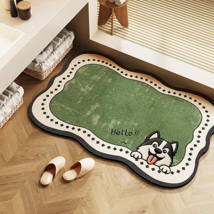 Cute Cartoon Character Bath Rug