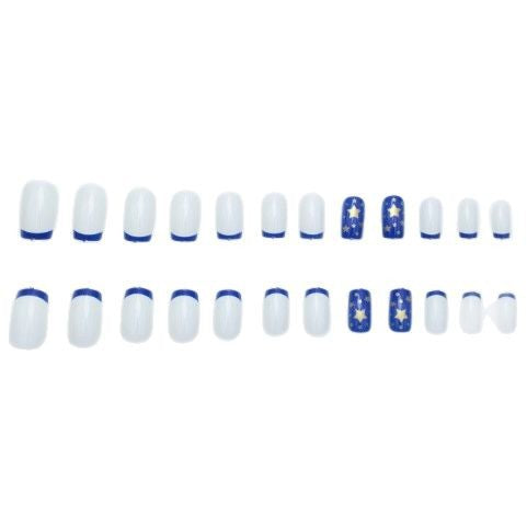 Elegant Star-Embellished Nail Art Stornfield