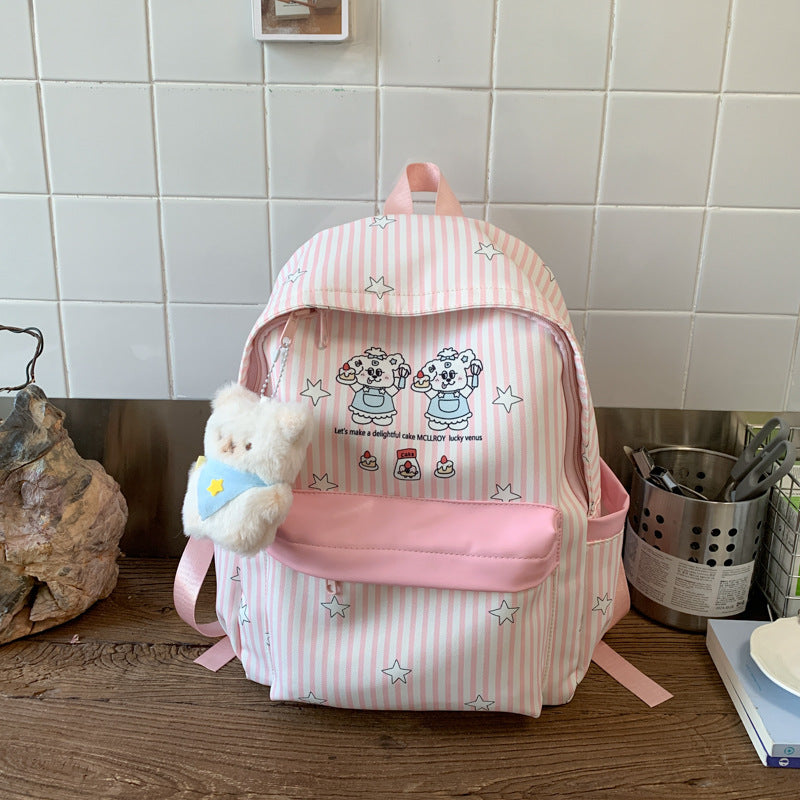 Backpack with Colorful Animal Design and Practical Compartments Stornfield
