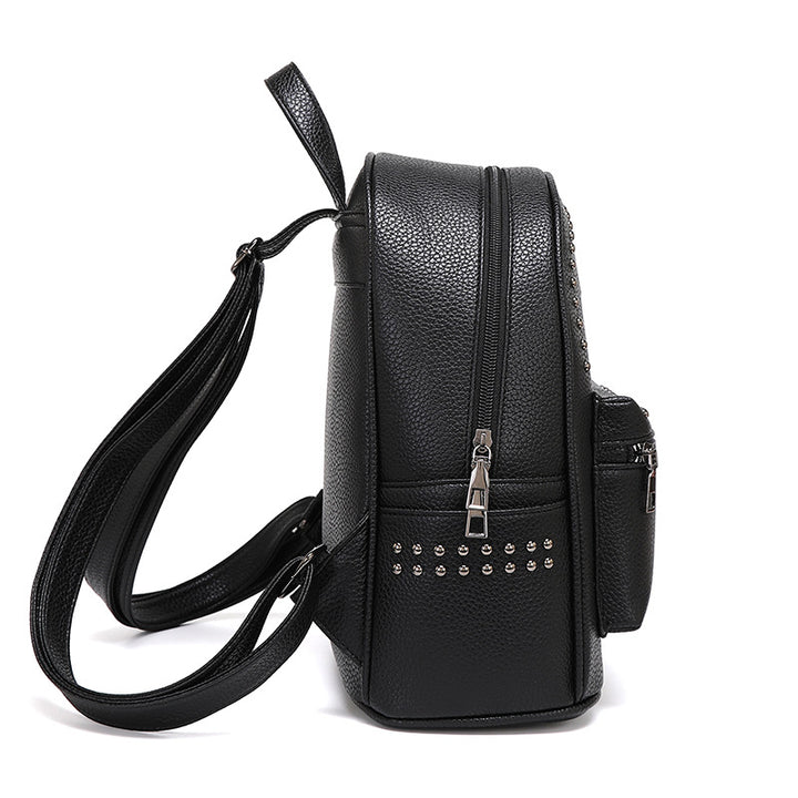 Studded Leather Backpack Stornfield