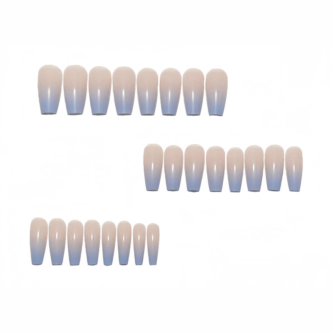 Elegant Artificial Nails in Modern Ombre Design Stornfield