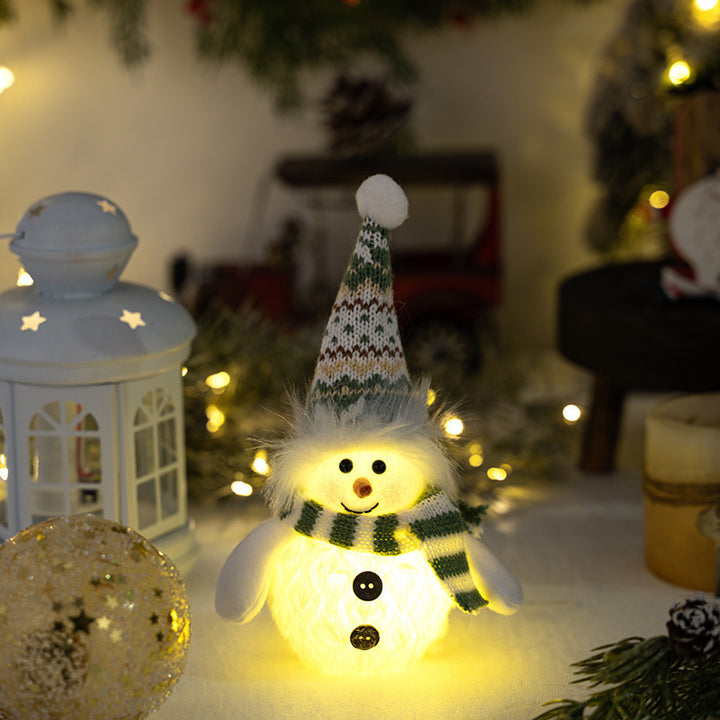 Illuminated Snowman Figure Stornfield