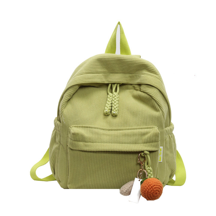 Corduroy Casual Mini School Backpack Stornfield