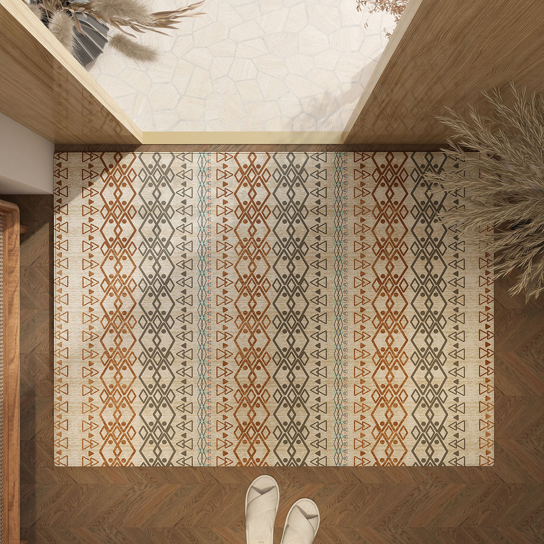 Abstract Patterned Area Rug