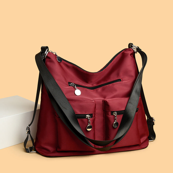 Spacious Multi-Pocket Shoulder Bag Stornfield