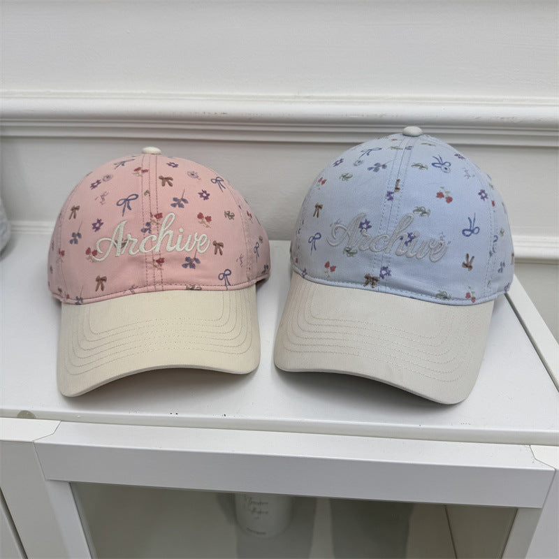 Women's Floral-Embroidered Baseball Cap Stornfield