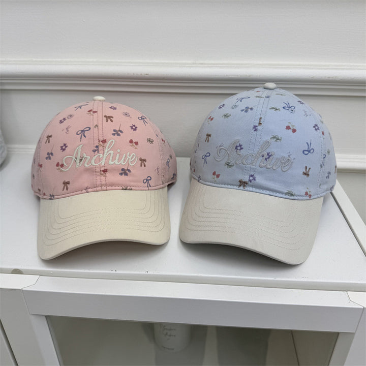 Women's Floral-Embroidered Baseball Cap Stornfield