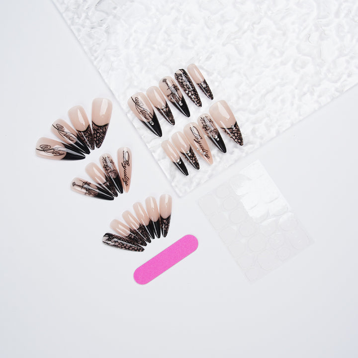 Luxury Artificial Nail Set Stornfield