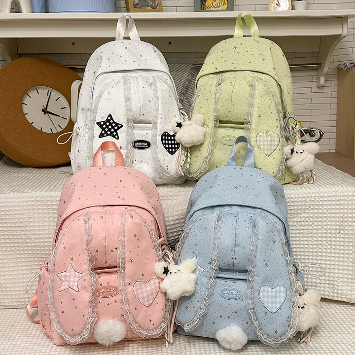 Whimsical Bunny-Ear Design Backpack Stornfield