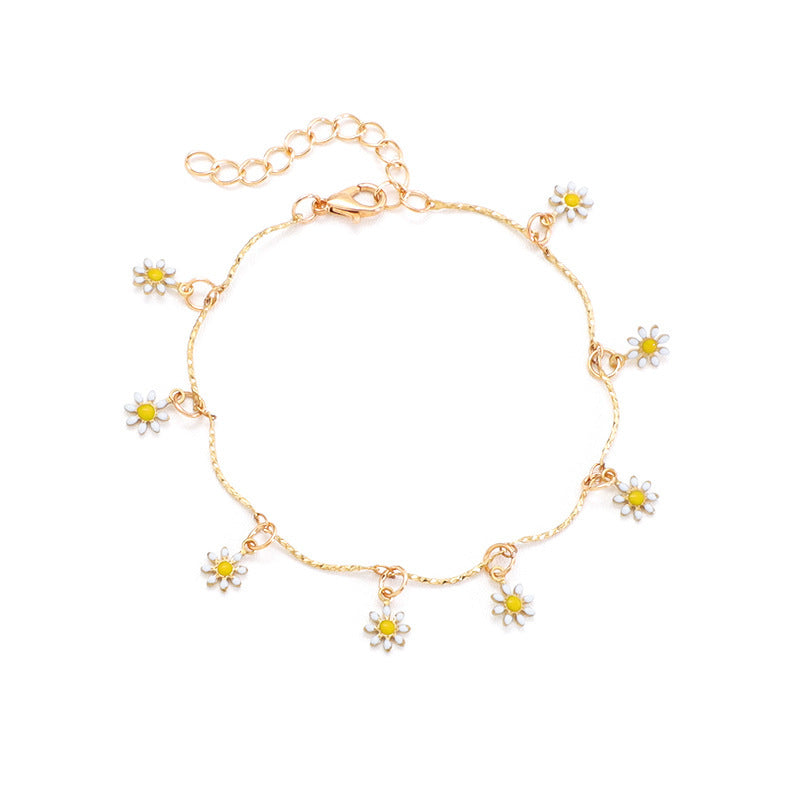 Floral Charm Anklet Stornfield