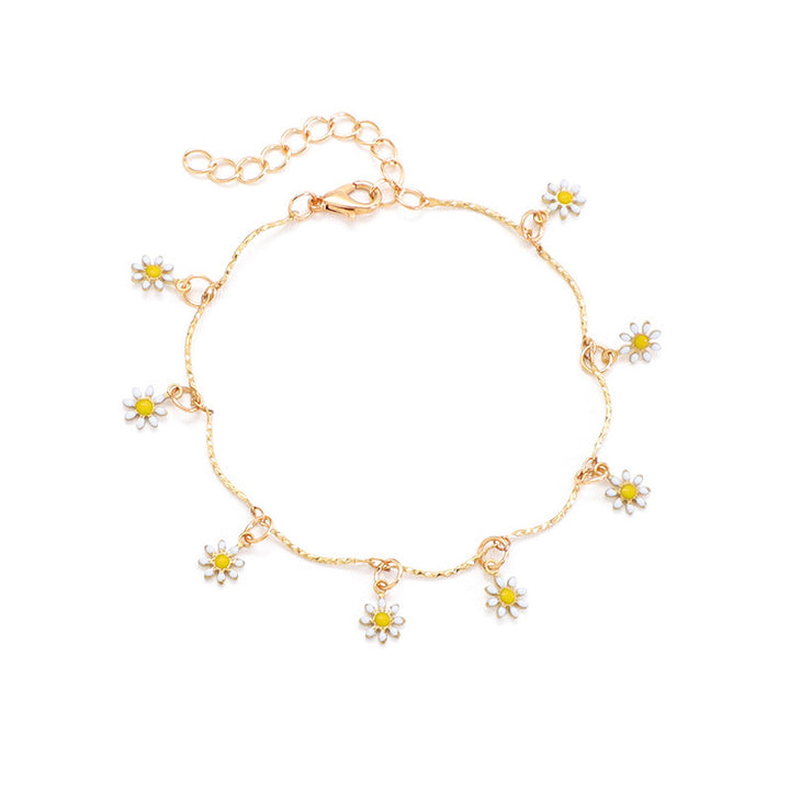Floral Charm Anklet Stornfield