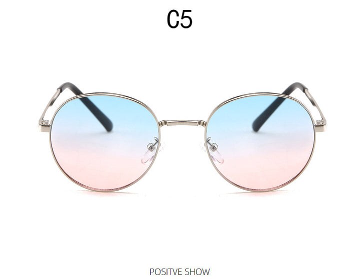 Women's fashionable sunglasses with mirrored gradient Stornfield