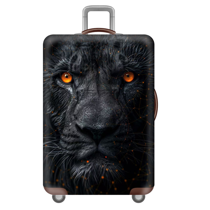 Unisex nano elastic suitcase cover with starry sky city motif, stretch protective cover for trolley luggage Stornfield