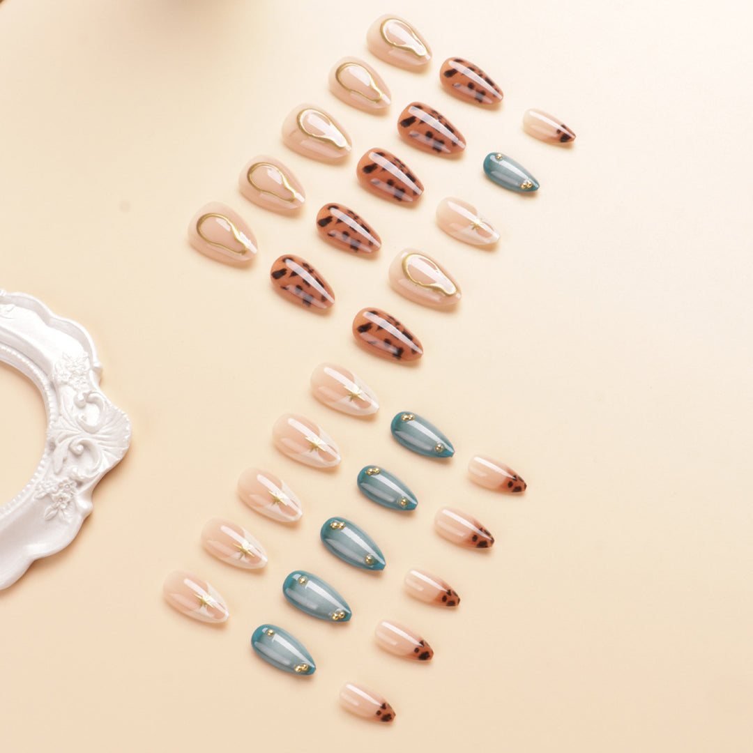 Artistic Press-On Nail Extensions Stornfield