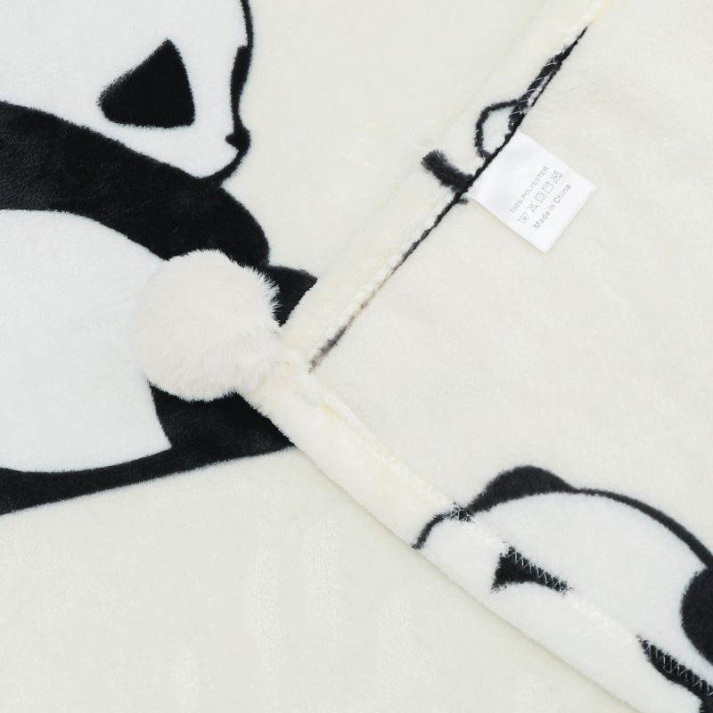Cozy Panda-Themed Plush Throw Blanket