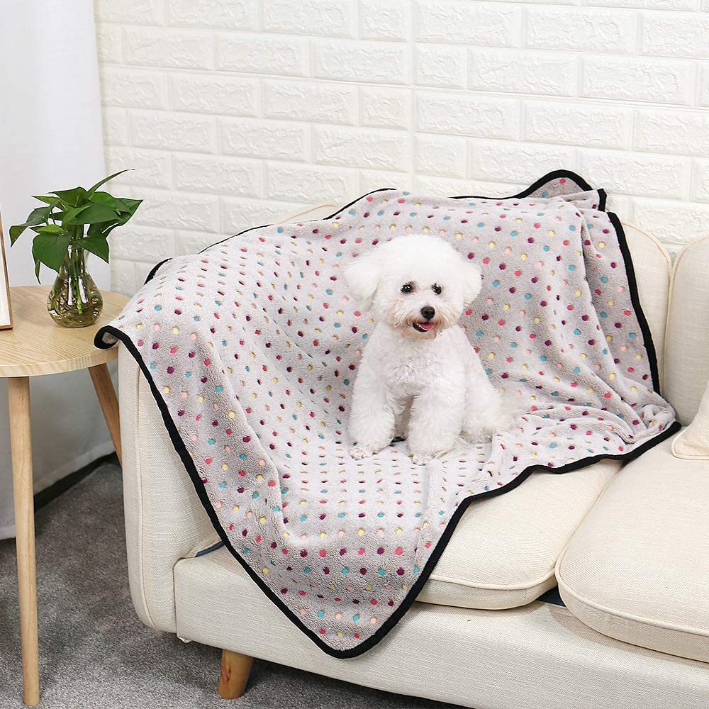 Women Cozy Polka Dot Blanket Stornfield