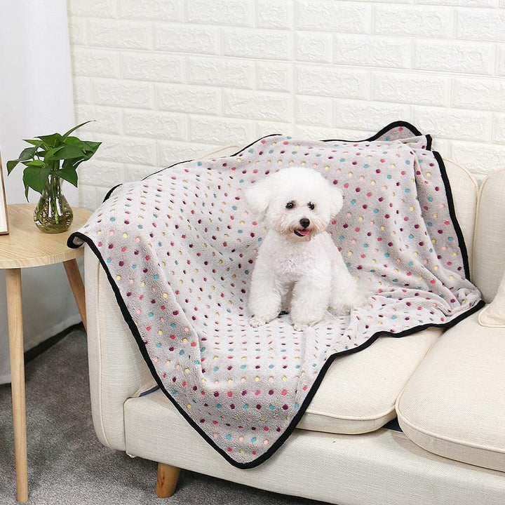 Women Cozy Polka Dot Blanket Stornfield