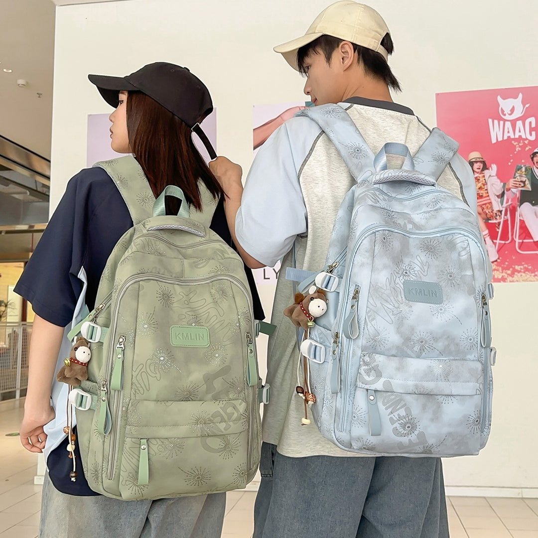 Versatile Floral-Embroidered Backpack Stornfield