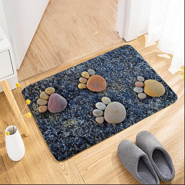 Natural Stone Design Bath Mat