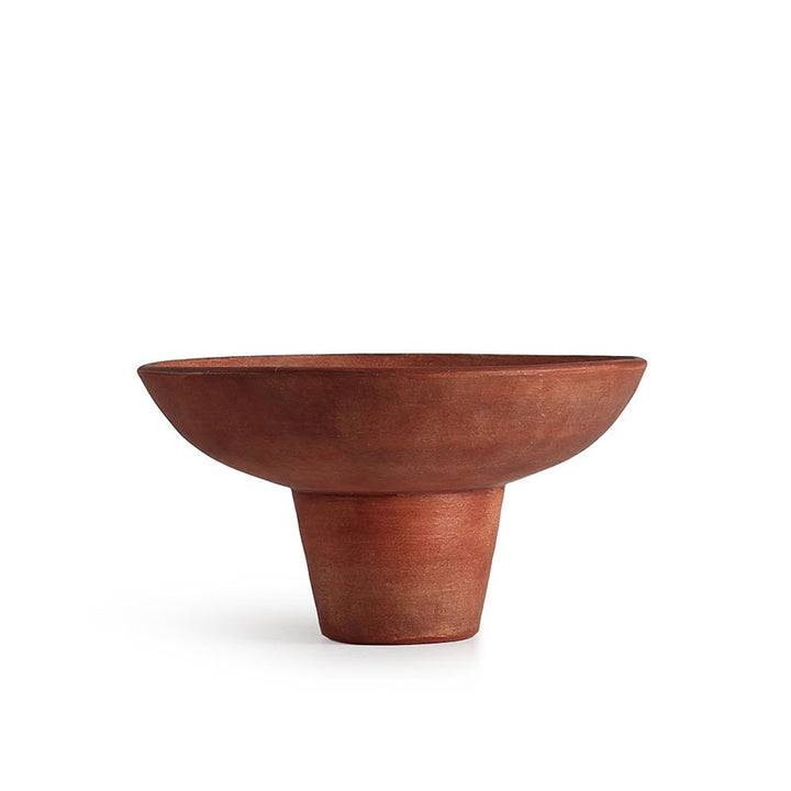 Artistic Clay Serving Bowl