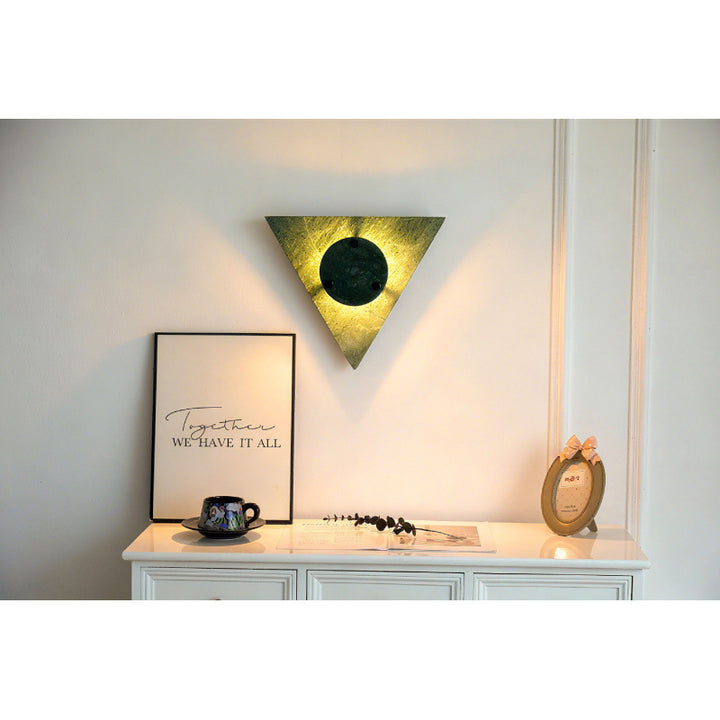 Artistic Triangular Wall Sconce