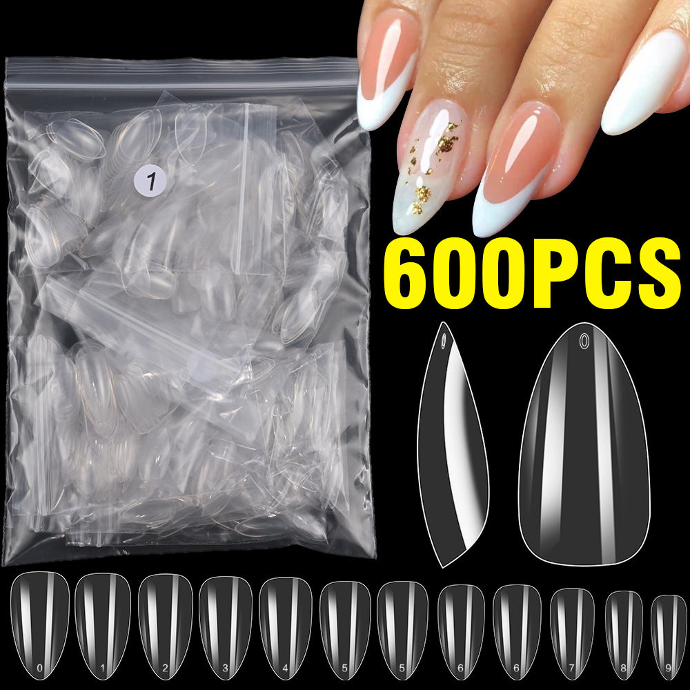 Premium Clear Soft Gel Nail Tips Collection Stornfield