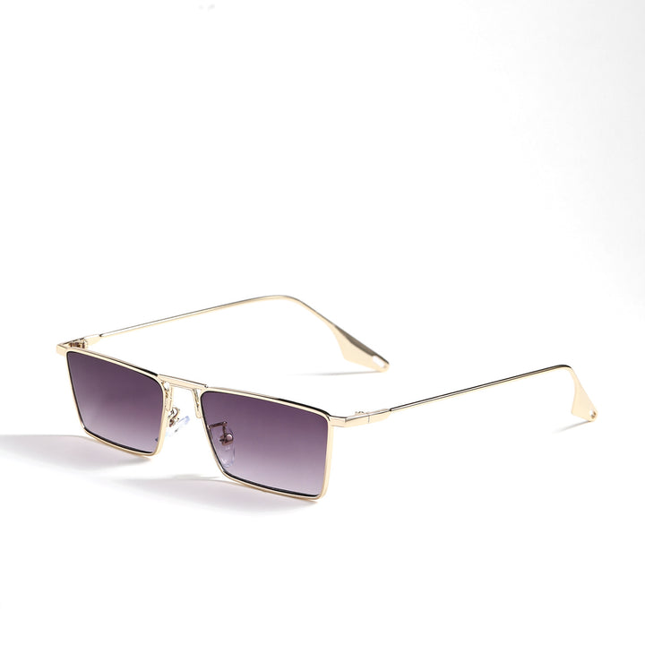 Ladies elegant geometric sunglasses with stylish metal frame Stornfield