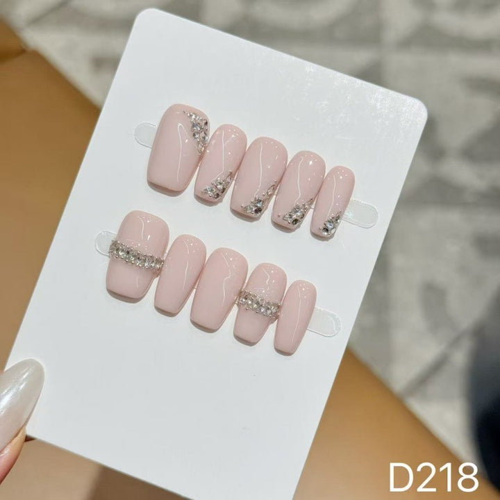 Handmade Decorative Press-On Nail Set