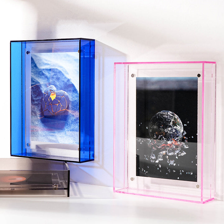 Artistic Acrylic Display Frame for Home Decor