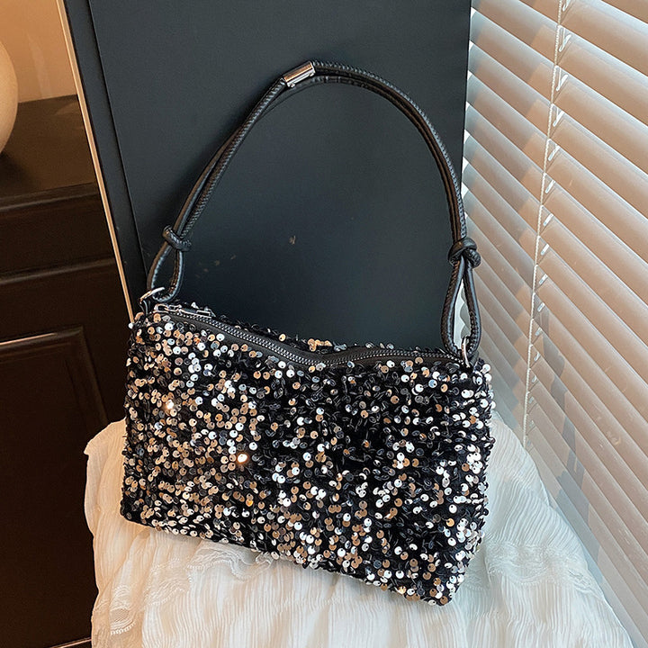 Glamorous Sequin Embellished Shoulder Bag Stornfield