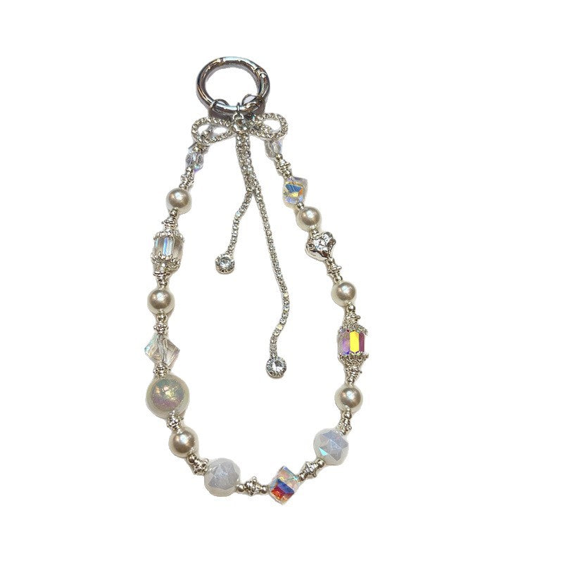 Elegant Multi-String Beaded Keychain Stornfield