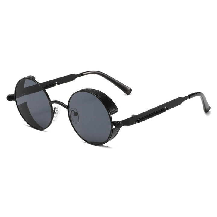 Ladies Round Sunglasses with High-Quality Metal Frame Stornfield