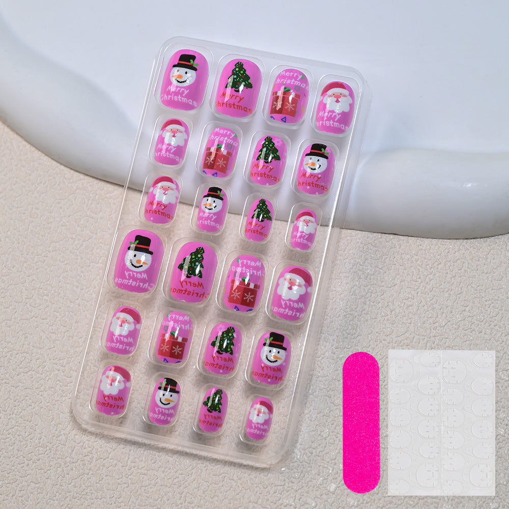 Themed Summer Beach Nail Art Press-On Nails Stornfield