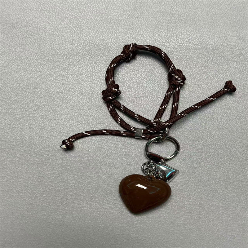 Heart-Shaped Decorative Keychain Stornfield