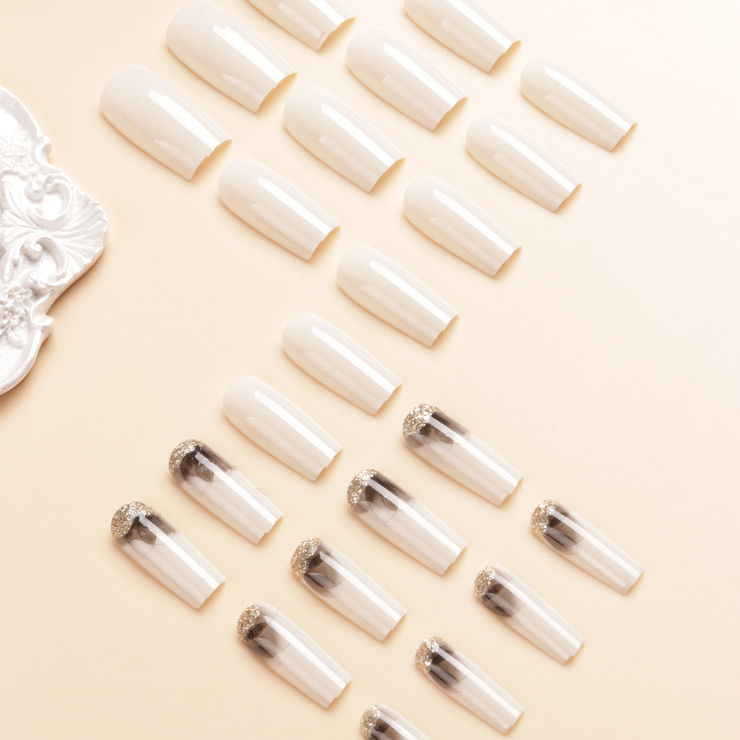 Chic Ombre Acrylic Nail Extensions Stornfield