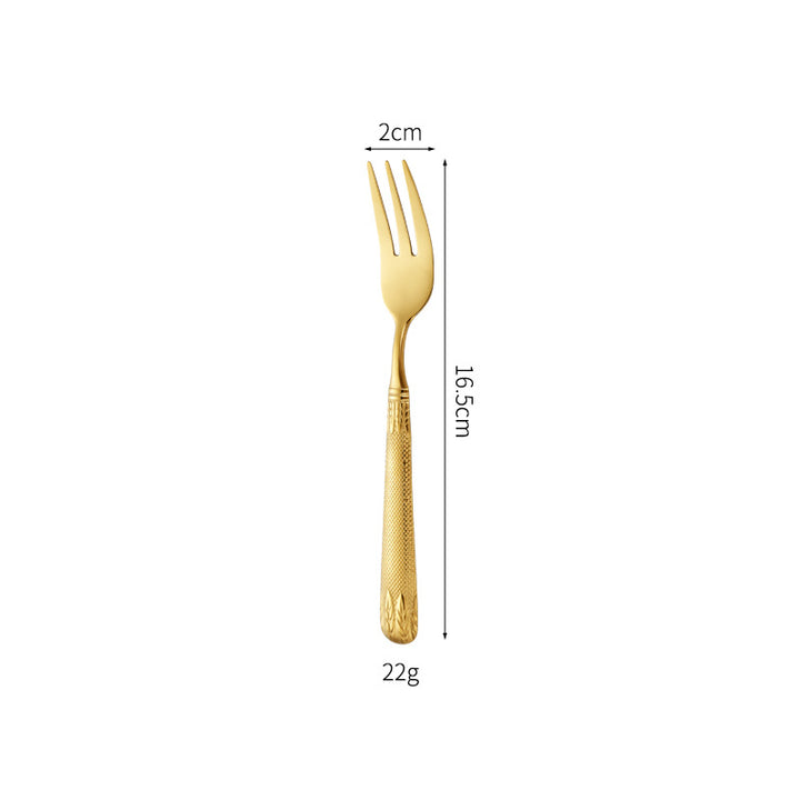 Elegant teaspoon with artistic handle design Stornfield