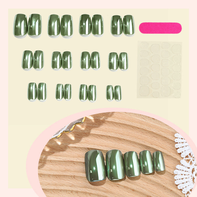Artificial Nail Set with Elegant, Glossy Design Stornfield