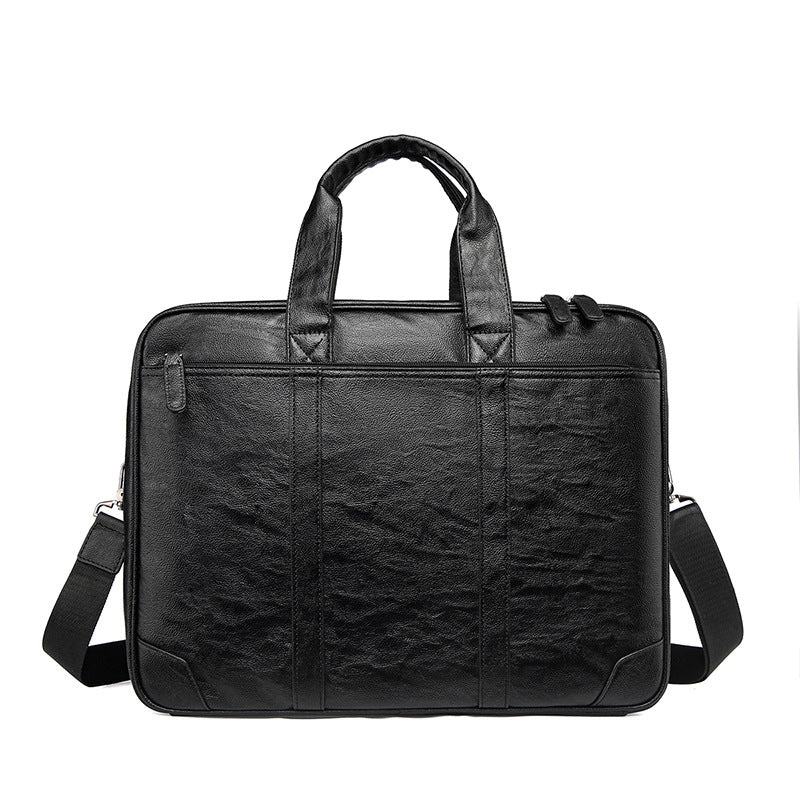 Classic Leather Business Laptop Briefcase Stornfield