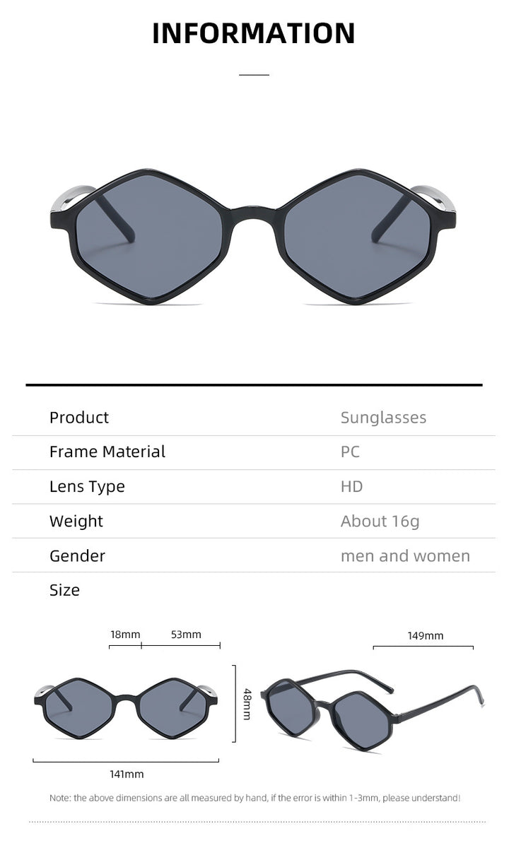 Women's stylish geometric sunglasses with elegant frame Stornfield
