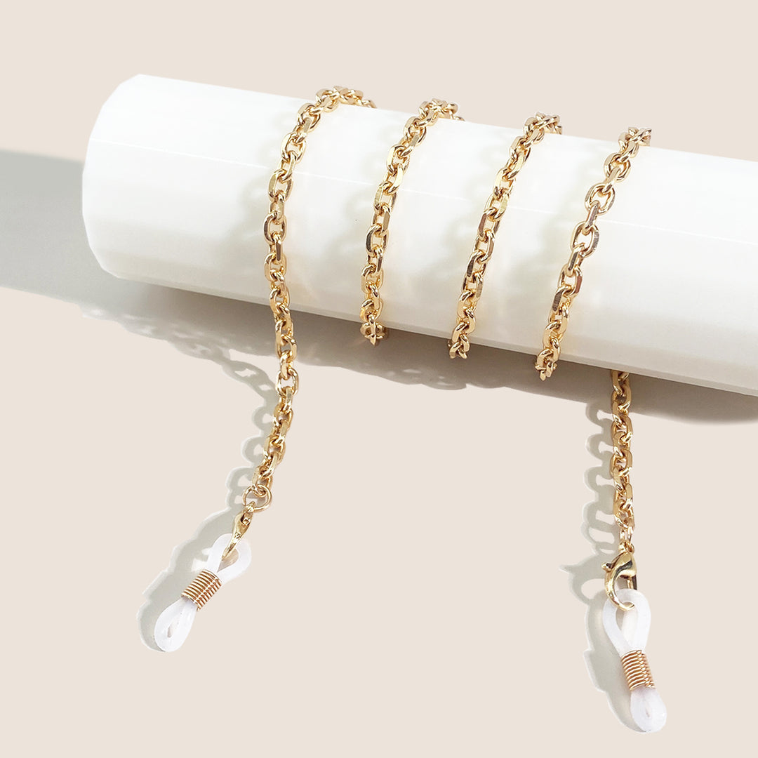 Fashionable Gold Chain Eyewear Connector Stornfield