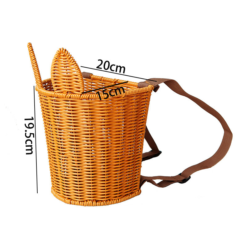 Stylish Woven Handheld Basket Stornfield