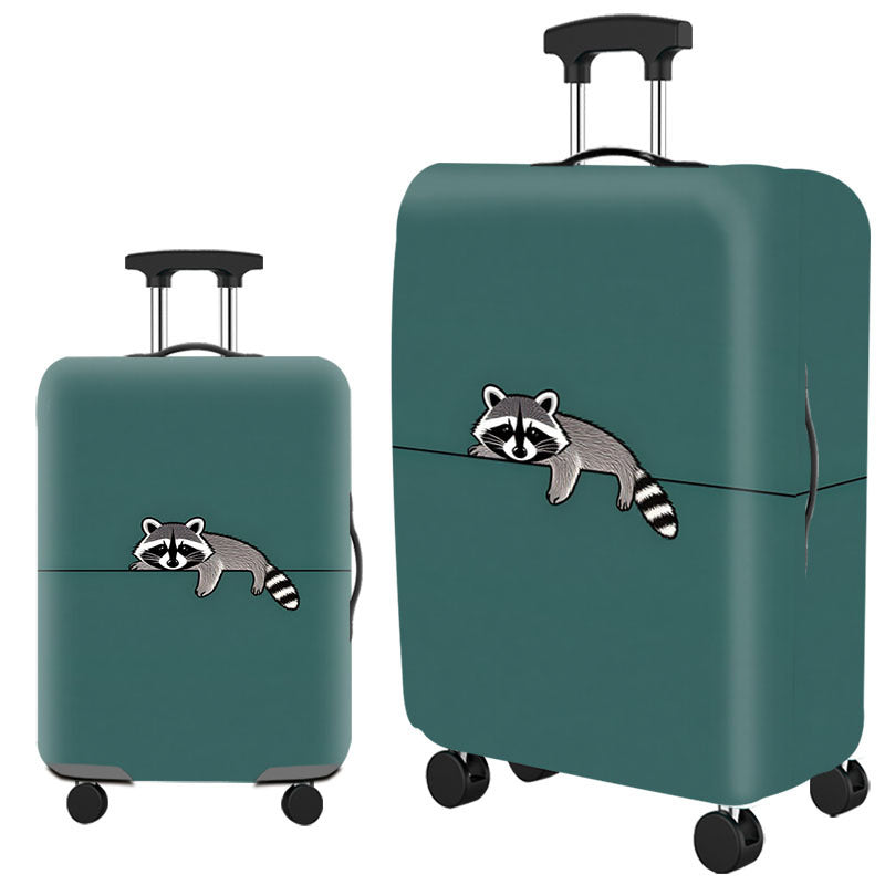 Tropical Leaf Print Hard Shell Luggage Stornfield