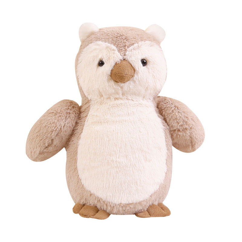 Soft Grey Elephant Plush Lovey with Rounded Belly Floppy Ears & Embroidered Safety Eyes Stornfield