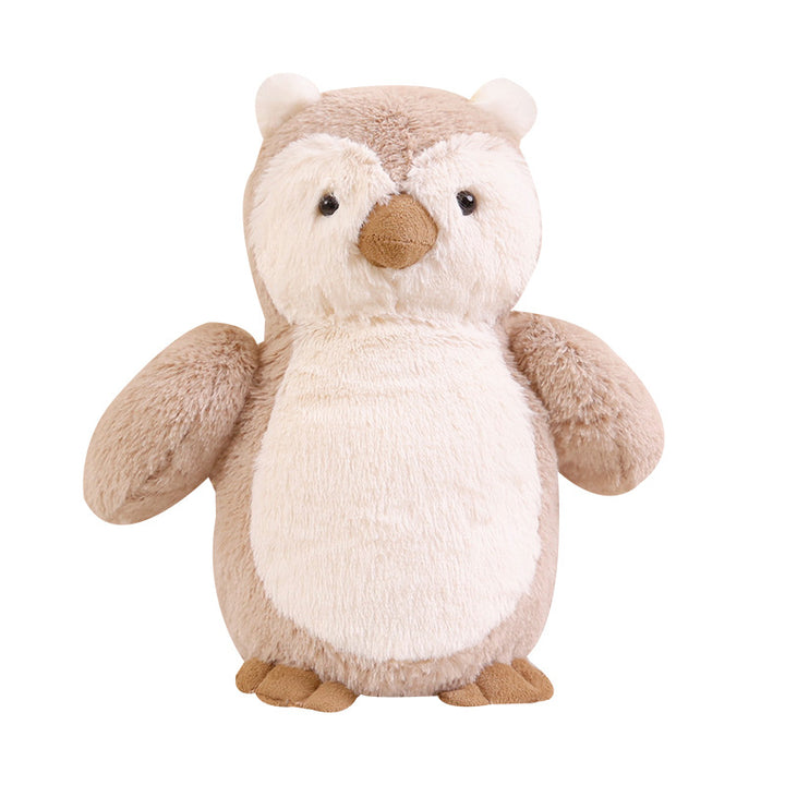 Soft Grey Elephant Plush Lovey with Rounded Belly Floppy Ears & Embroidered Safety Eyes Stornfield