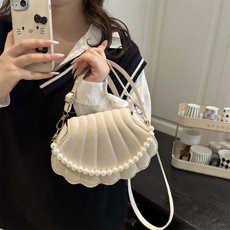 Elegant Shell-Shaped Crossbody Bag Stornfield