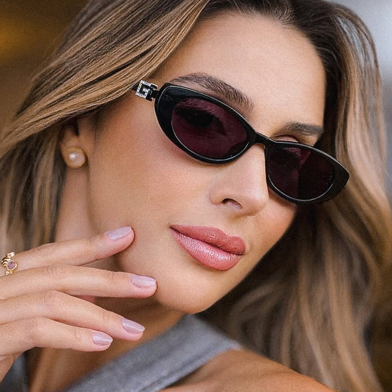 Women Cat-Eye Sunglasses with Stylish Frame and Luxurious Accents Stornfield