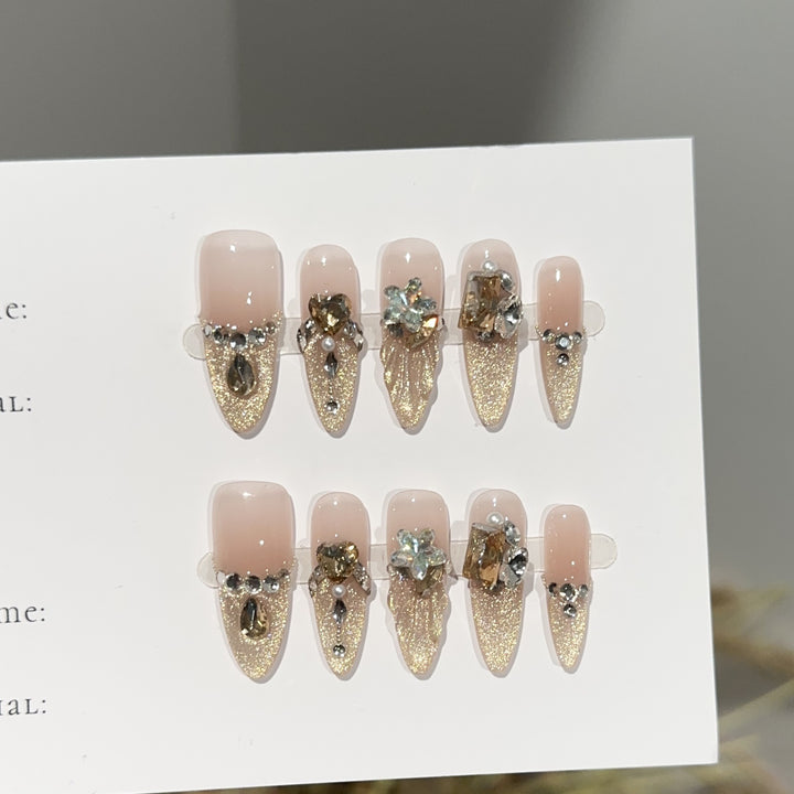 Premium Decorative Nail Set