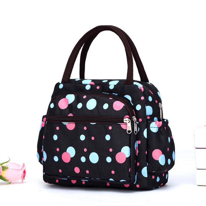 Cat Pattern Insulated Lunch Tote Stornfield