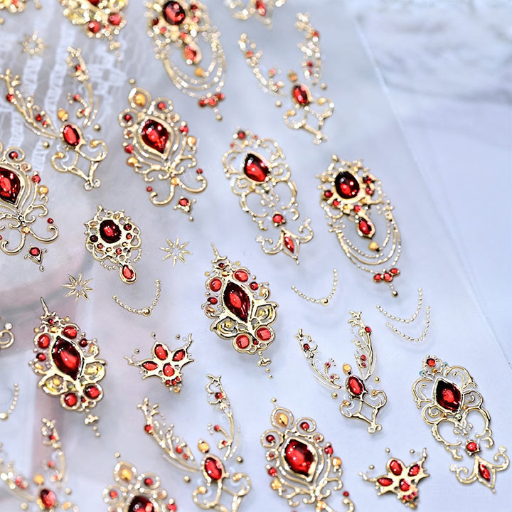 Luxurious Nail Art Gem Embellishments