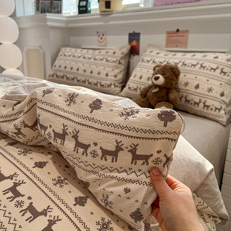 Bohemian Patterned Duvet Cover Set